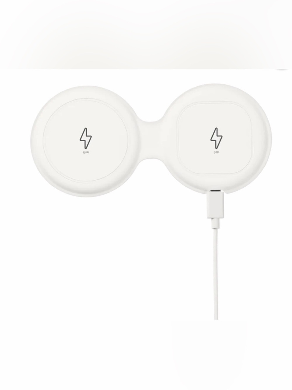 TravelSmart by Conair Foldable Wireless Charging Pad  NIB - White